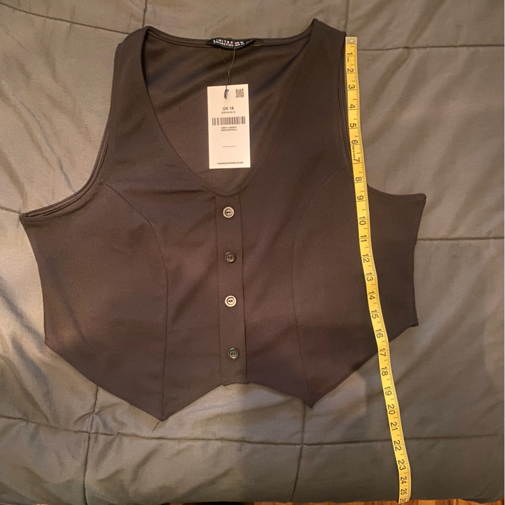 Limited collection black vest